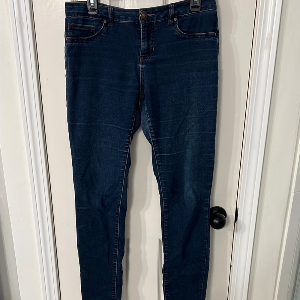d. jeans Blue Ankle Cropped Jeans